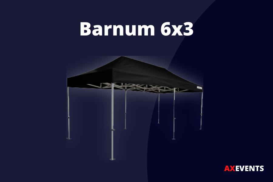 Location Tente Barnum 3x3 pour événements - Lille Nord Pas de Calais