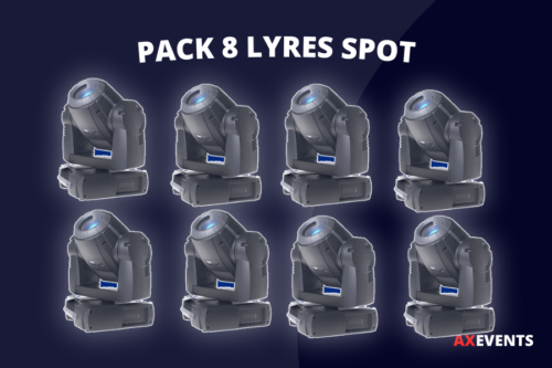 Location pack 8 Lyres Spot à Lille